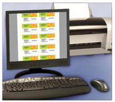 <b>Design front and back of cards.</b>