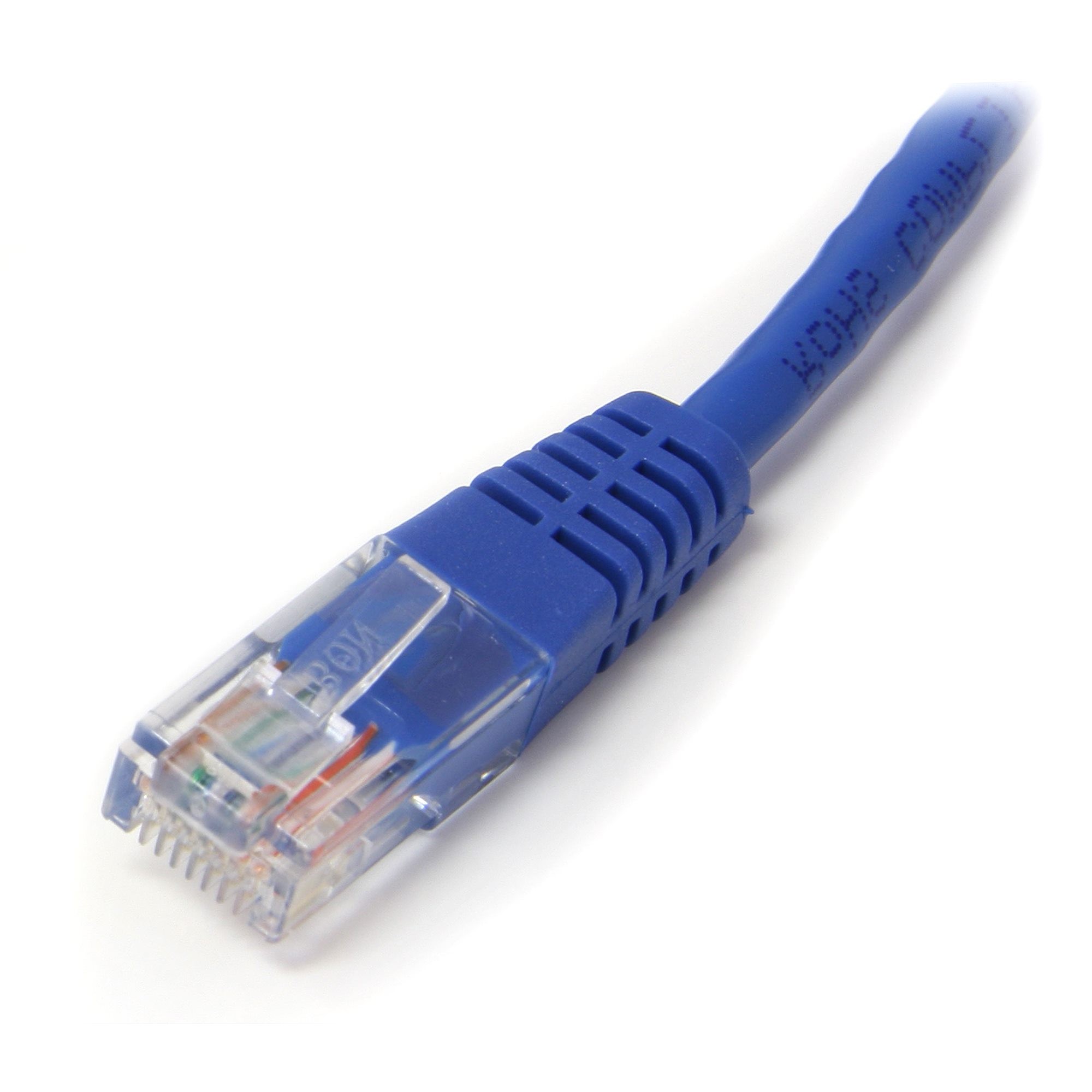 Middag eten toewijzen bedrijf STCM45PATCH6BL - StarTech.com 6 ft Blue Molded Cat5e UTP Patch Cable - Make  Fast Ethernet network connections using this high quality Cat5e Cable, with  Power-over-Ethernet capability - 6ft Cat5e Patch Cable -