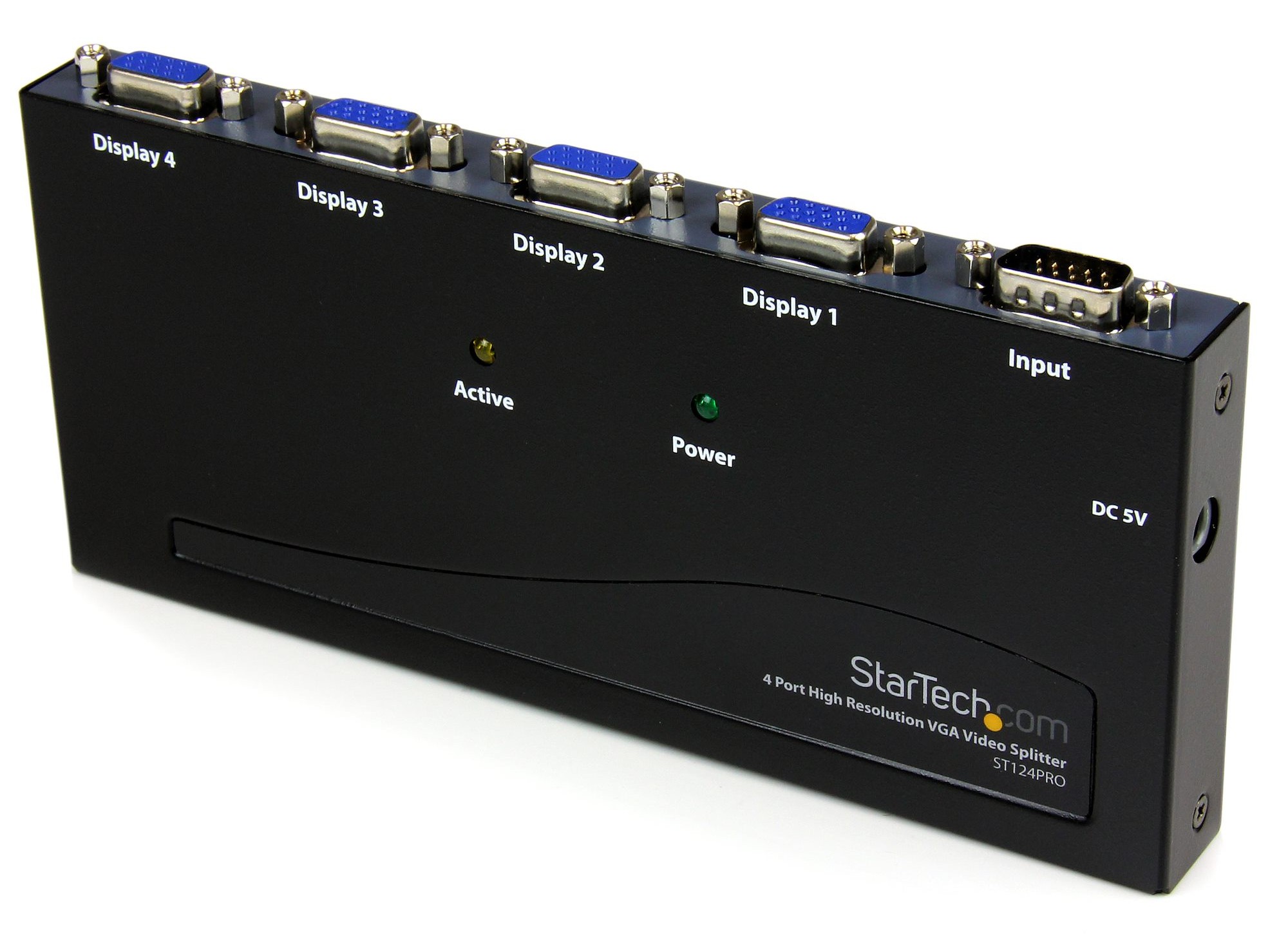 ST124PRO Port High-Resolution 350 MHz VGA Video Splitter  Distribution Amplifier