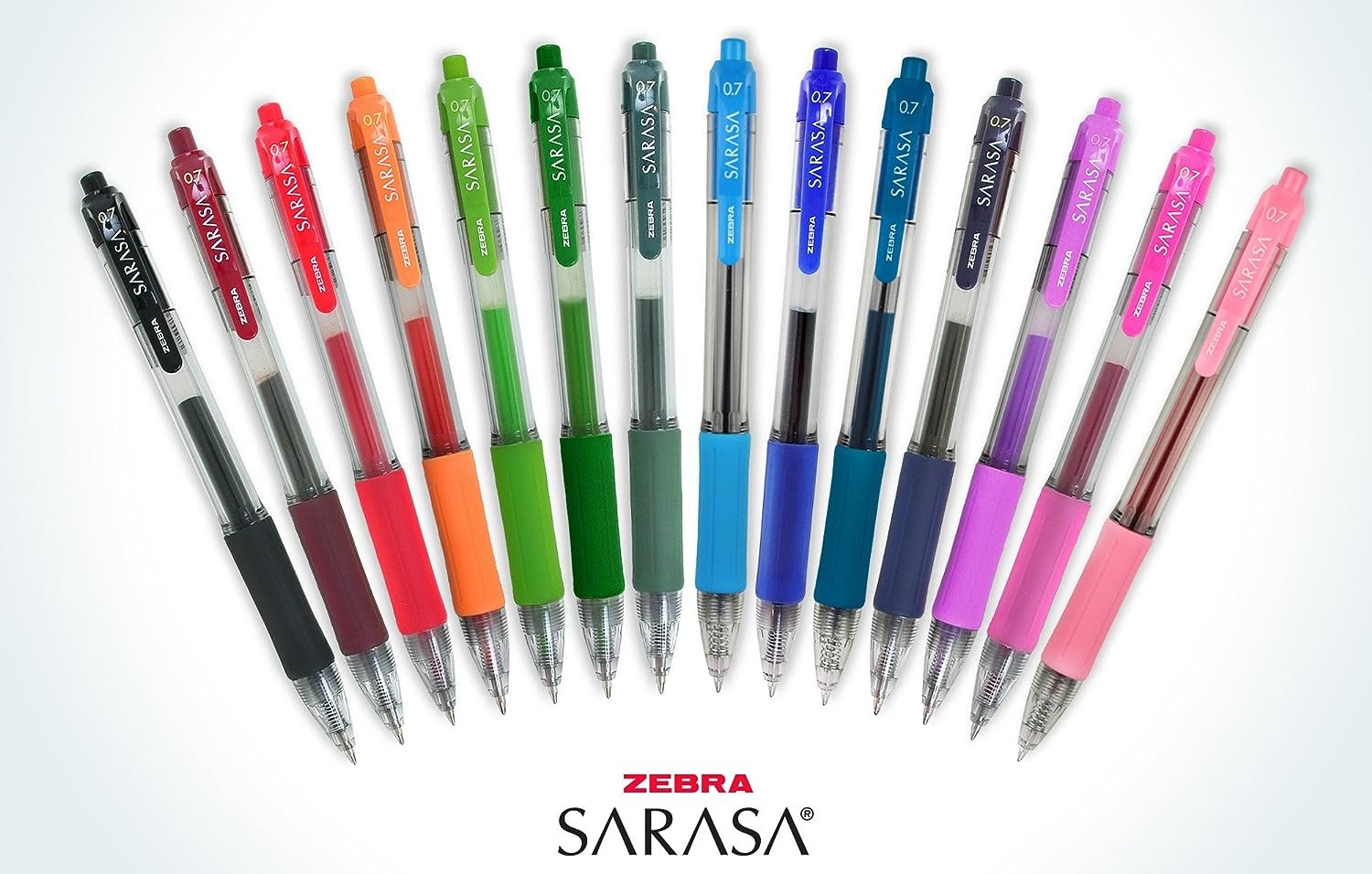 Zebra Sarasa RDI JF-Refill 0.7mm Blue, 2 Refills (Pack of 6) :  Office Products