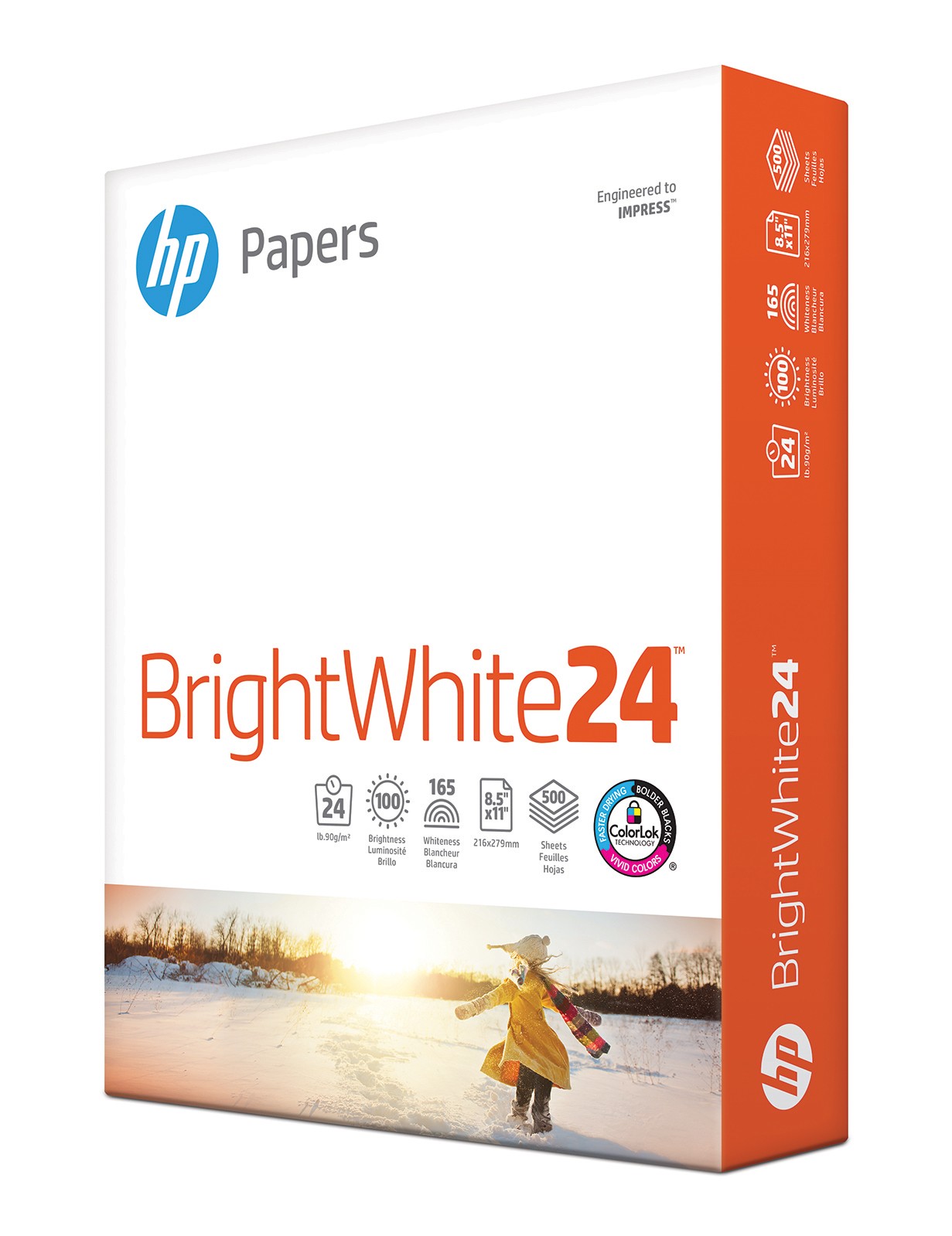 HP All In One22 Printer Copier Paper Letter Size 8 12 x 11 Ream Of