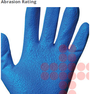  Jackson Safety G40 Foam Nitrile Coated Gloves have the highest EN388 abrasion rating. Plus, they keep the same rating, even after five trips through the wash. 