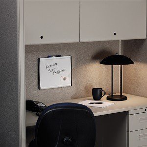 Get organized with a board made just for your cubicle