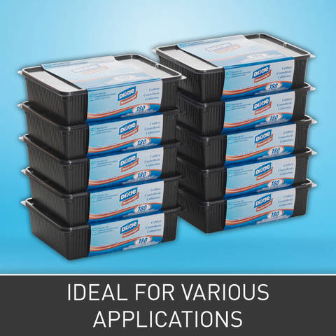  Upscale image ideal for catering or use in office cafeterias. New packaging provides great shelf impact for Cash & Carry's. 