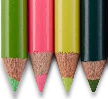<b> Strong Cores to Minimize Breakage </b></br> Designed for developing artists, and a popular choice among teachers, these high-quality coloring pencils contain strong cores packed with vivid pigment that minimize breakage but still offer a creamy, blendable texture. 