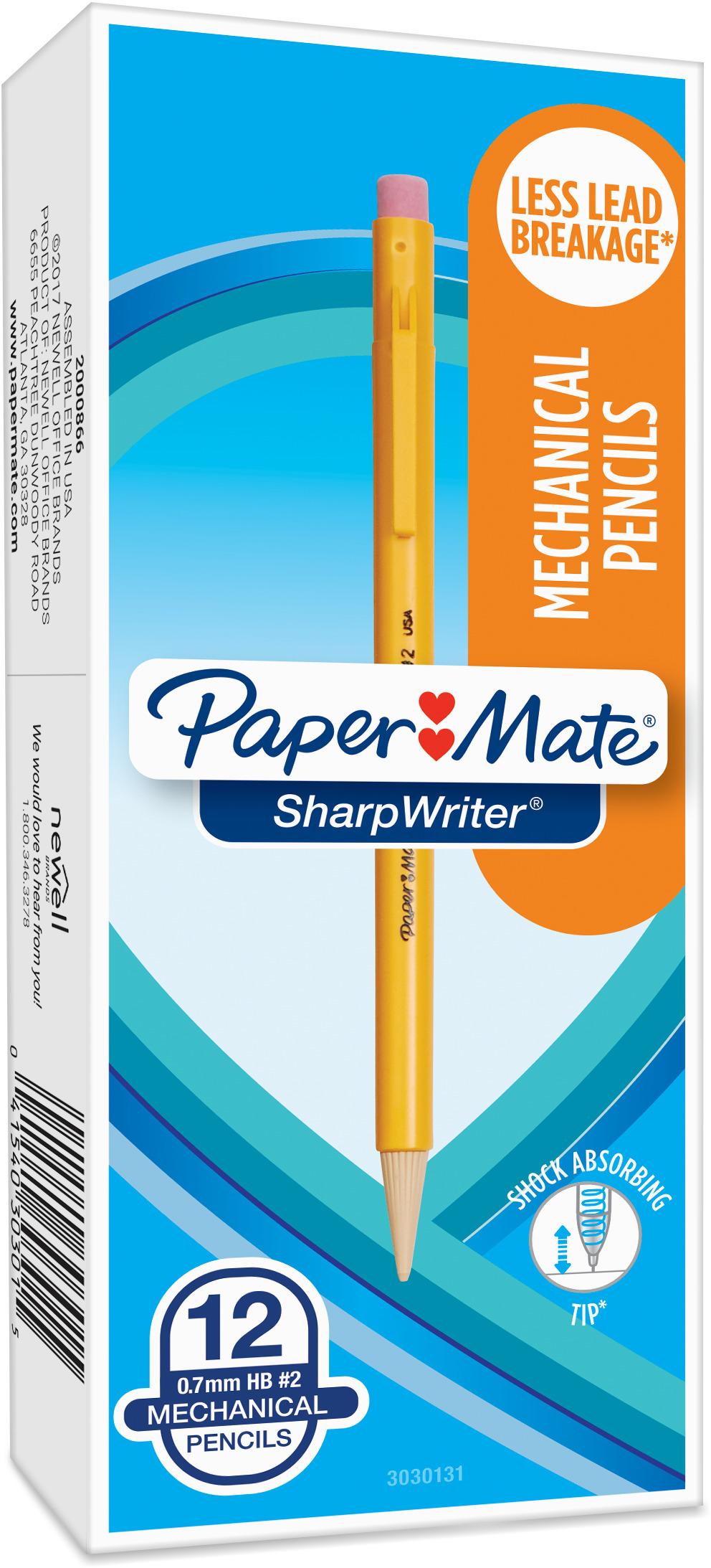  Paper Mate SharpWriter Mechanical Pencils 