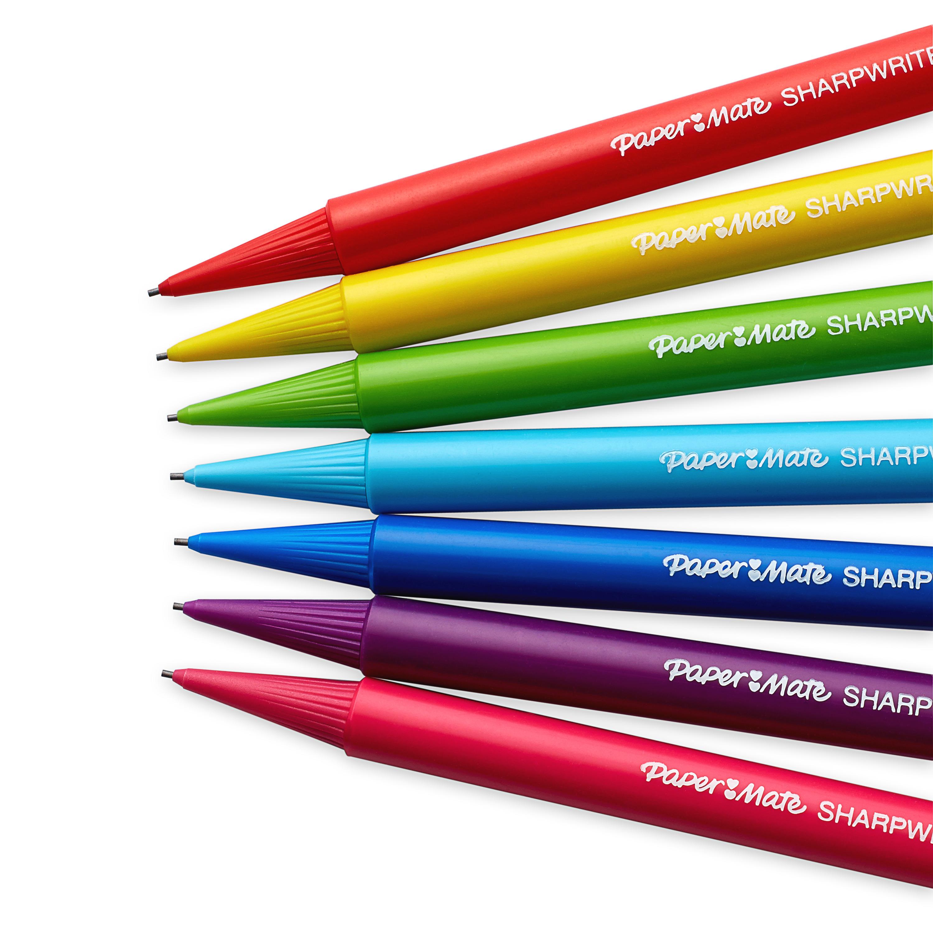 <b>    Shock-Absorbing Tip Keeps the Focus on Your Writing    </b></br>    Thanks to its shock-absorbing tip that reduce lead breakage, SharpWriter Mechanical Pencils let you focus on your writing instead of the lead breaking. Great for taking notes in class or long writing sessions, these mechanical pencils offer reliable writing performance. 