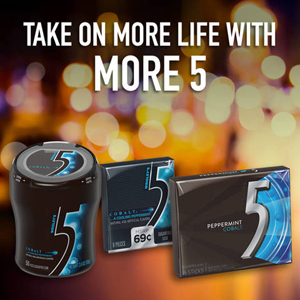 <b>A 5 Gum pack for wherever life takes you</b></br>From stepping out solo to crashing the skate park with your crew, there's a 5 Gum pack for wherever the next adventure takes you. 