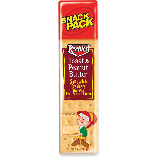 Keebler® Toasty Crackers with Peanut Butter