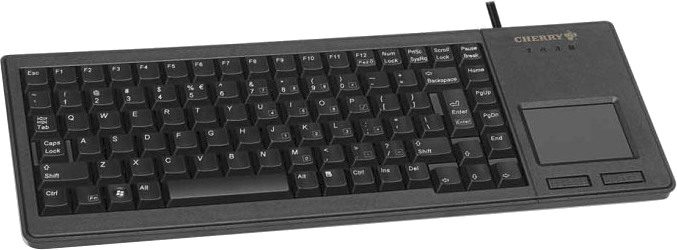 XS Touchpad Keyboard G84-5500 Flat Fit For Secure Mounting Enhanced With Touchpad
