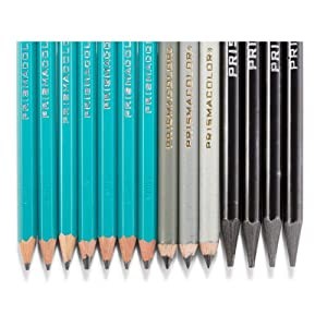 Scholar Graphite Pencil Set, 4B, 2B, HB, 2H Pencils, Kneaded Eraser - Short  and Simple Supplies