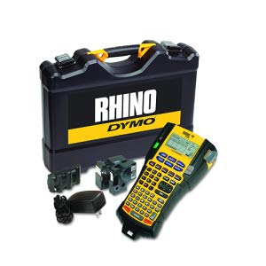  DYMO Rhino 5200 Industrial Label Maker Cary Case Kit with 2 Rolls of Vinyl Labels 