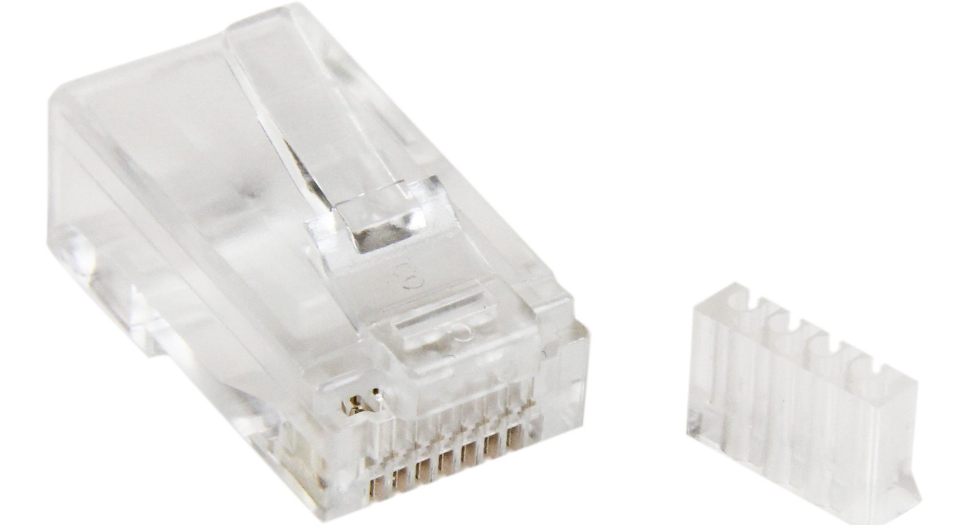 Tripp Lite Cat6 RJ45 Pass-Through FTP Modular Plug, 50 Pack - network  connector - N232-050-FTP - Cat 6 Cables 