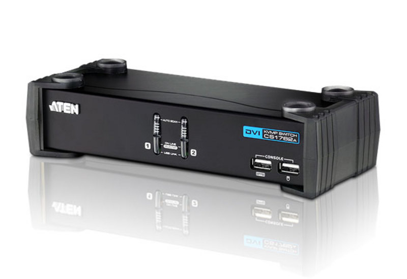 2-Port USB DVI/Audio KVMP<sup>™</sup> Switch  
