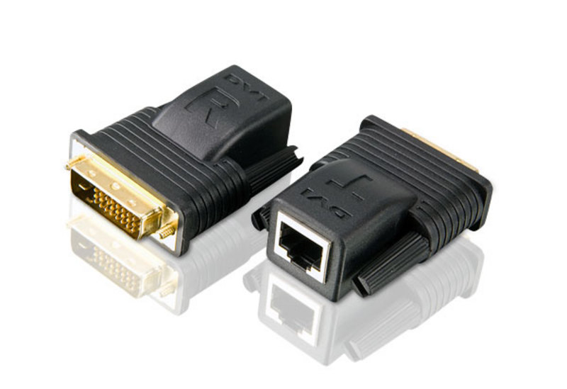 </br></br>Mini Cat 5 DVI Extender (1080p @ 15m/1080i @ 20m)  
