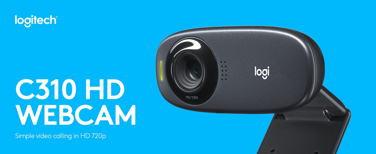 Logitech 960-000585, HD Webcam, LOG960000585, LOG 960-000585 - Office Supply Hut