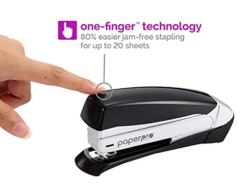 80% Easier Stapling with One-Finger Technology