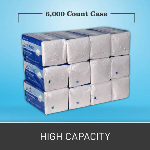  Economy-sized 6,000-count case, make them ideal for a variety of high-traffic food service areas such as food courts. 