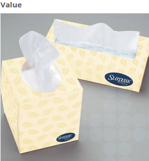  A combination of value, softness and 2-ply strength, available in a flat box or boutique box (cube) format. 