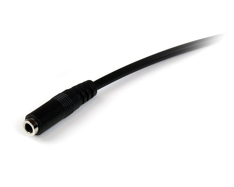 StarTech.com 2m 3.5mm 4 Position TRRS Headset Extension Cable - M/F - audio  Extension Cable for iPhone (MUHSMF2M)