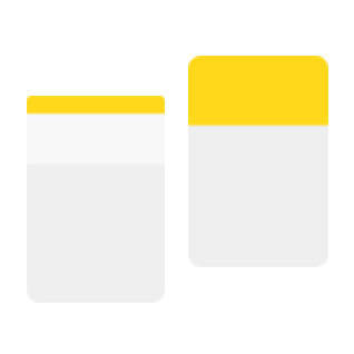 <b>Two Color Types</b></br><b>Solid color or Color bar?</b><ul><li><b>Solid Color</b> tabs provide a block of color for quick, visual reference.</li><li>
The <b>color bar</b> provides the quick, color visual reference as well as a white area for a more defined writing space.</li></ul>