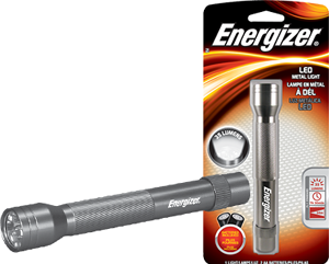 Energizer® LED Metal Flashlight (2AA)