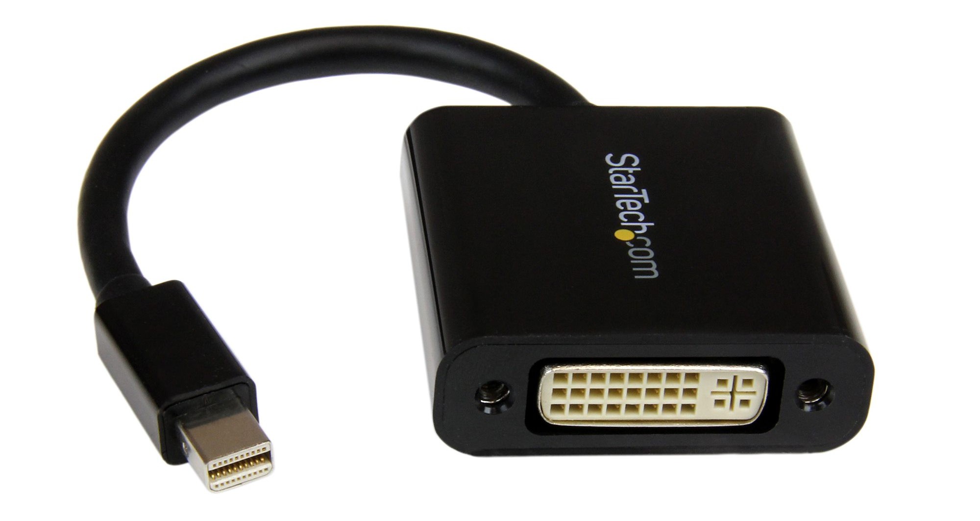 StarTech.com MDP2DVI3 Mini DisplayPort to DVI Adapter - 1920x1200 - 1080p -  Dongle - Monitor Adapter - Mini DisplayPort Adapter - Mini DP to DVI 