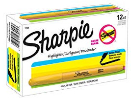  Sharpie Pocket Highlighters 