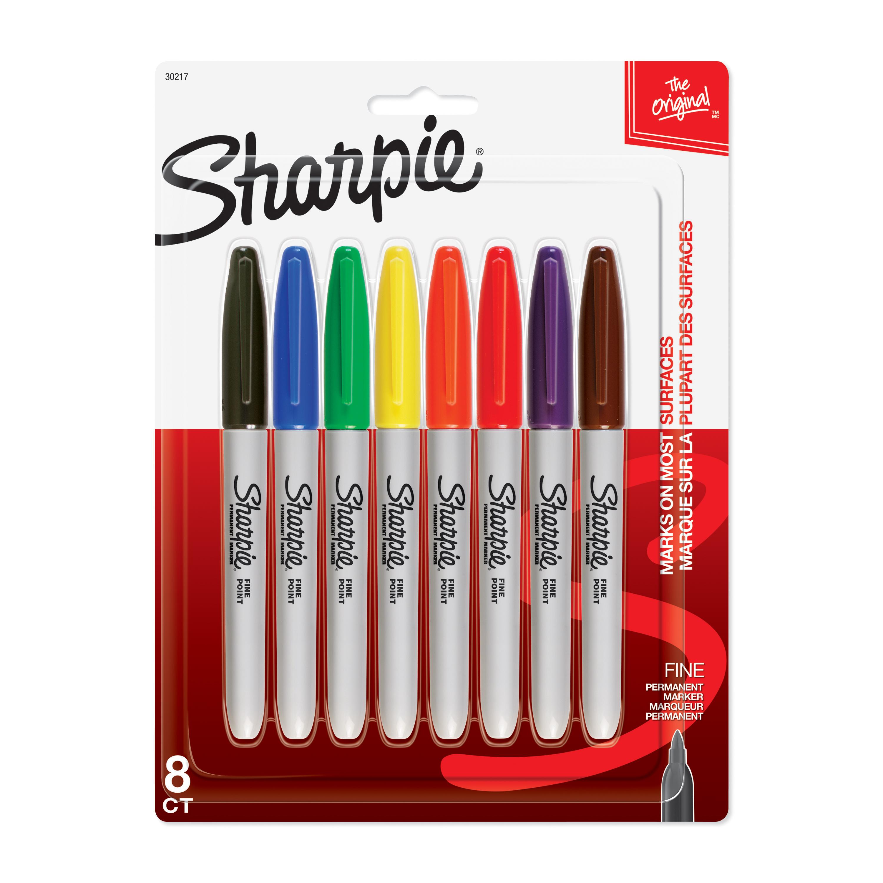  Sharpie Fine Point Permanent Markers 