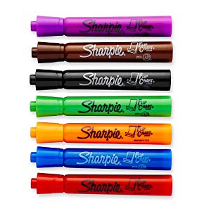 <b> Choose from 7 Bold Colors </b></br> Flip Chart Markers come in a range of vivid, rich colors to make every presentation pop. 