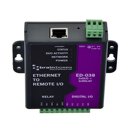 PROVANTAGE: Brainboxes Edition-038 Ethernet to Digital IO Relay