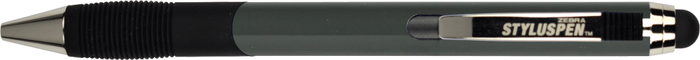 StylusPen Retractable Ballpoint 1.0mm Slate Grey 1pk