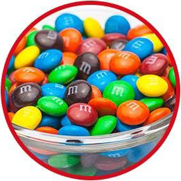 <b>Candy Buffets</b></br>Share the love of M&M'S Candy with your friends, family and other party guests. Feature colorful M&M'S Milk Chocolate Candy in a candy buffet.