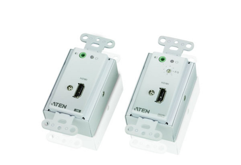 HDMI/Audio Cat 5 Extender Wall Plate (US) (1080p@40m)  
