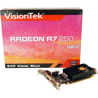 Radeon R7 250 1GB GDDR5 (DVI-D, HDMI, VGA) 