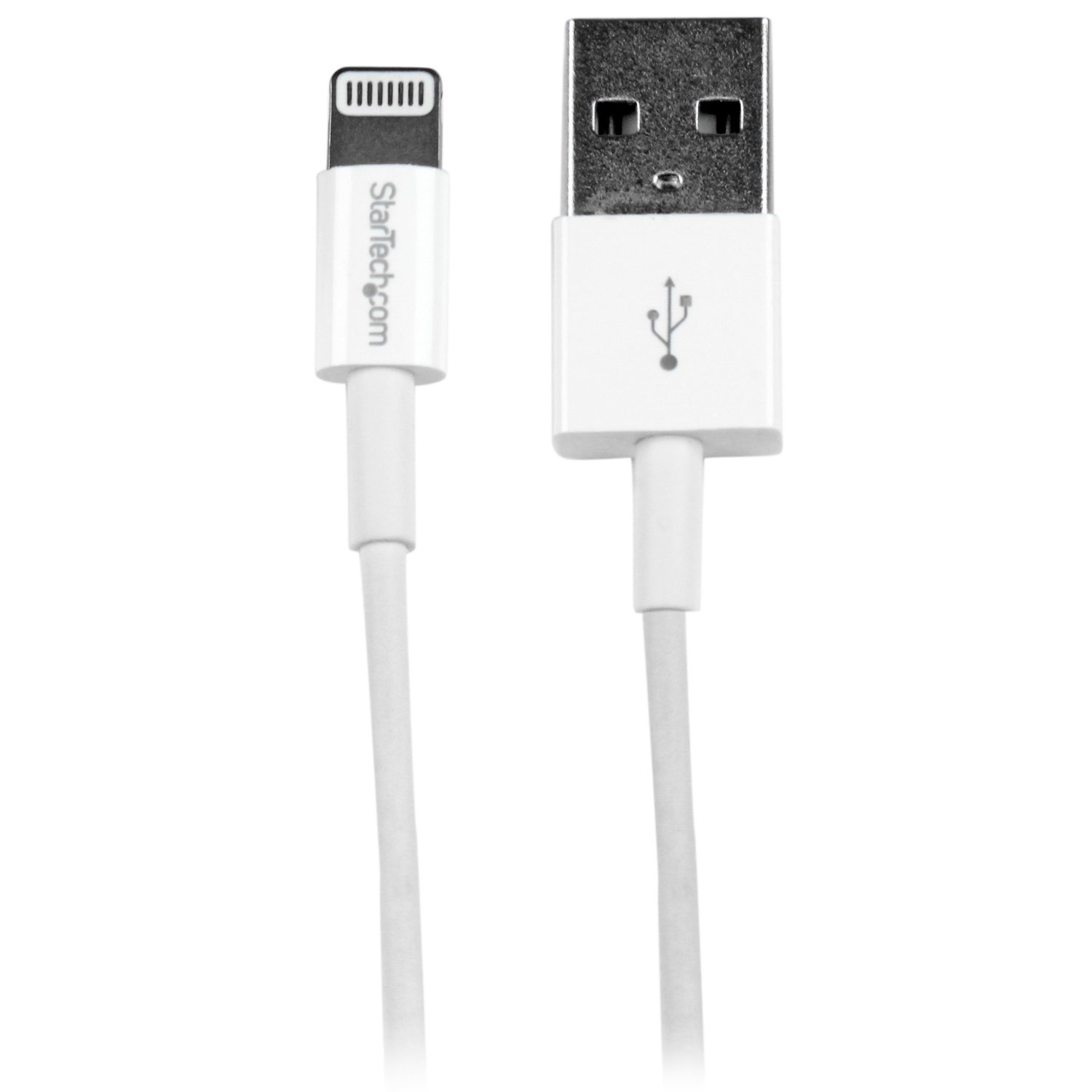 StarTech.com 1m 3-Feet Apple 8-pin Slim Lightning to USB Cable for iPhone/iPod/iPad