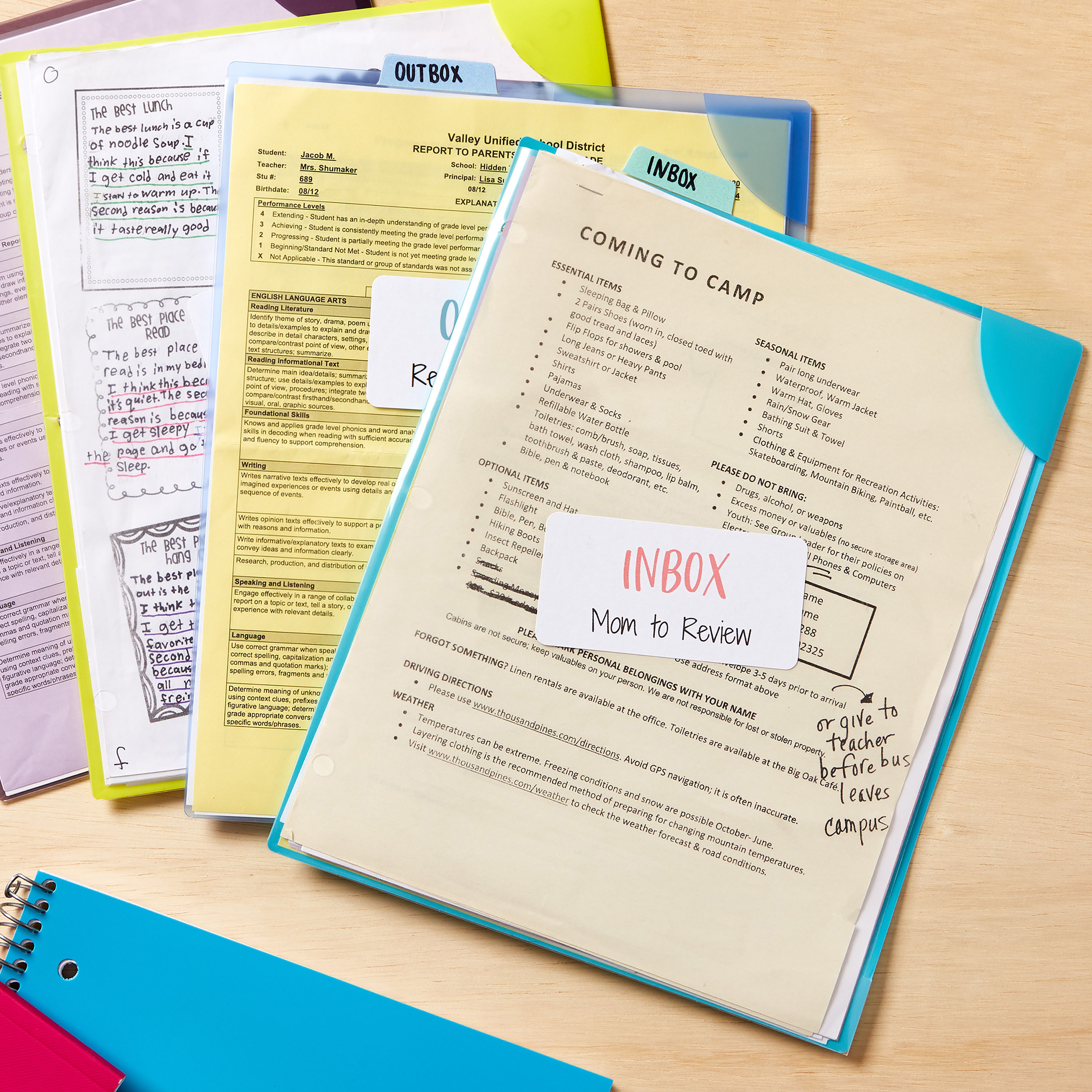 Binders & Binding Systems Avery Corner Lock Plastic Binder Sleeve