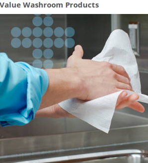  Providing Scott C-Fold Paper Towels will give your bathroom guests just what they need to dry their hands. They unfold to a generous size, so your guests have what they need. 