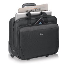 <b> Organization and Productivity  </b></br>  Equipped with a padded compartment for a laptop and tablet, organizer section, dual file section and front zippered pocket. 