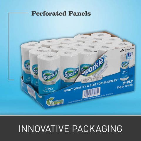 The unique perforated panels make the carton EZ to Open. These smaller sized, color-coded cartons are EZ to Find, Carry, Store, Track and Budget compared to larger cartons.
