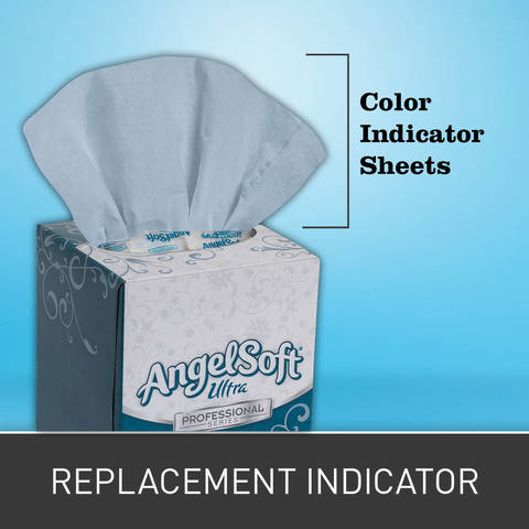 Includes convenient color indicator sheets signaling the need for replacement.
