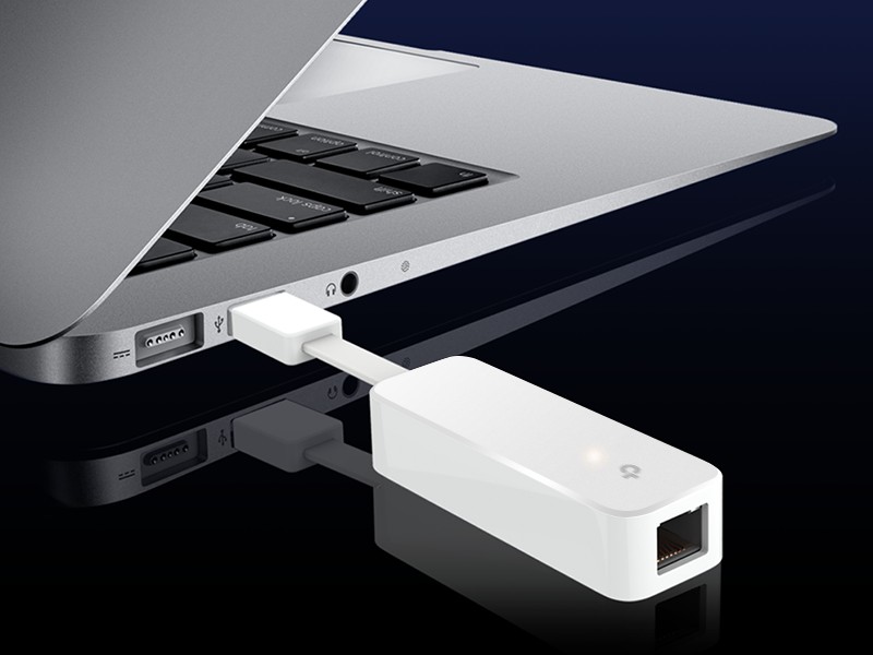 TP-Link USB to Ethernet Adapter, Foldable USB 3.0 to 10/100/1000 Gigabit  Ethernet LAN Network Adapter, Support Windows 10/8.1/8/7/Vista/XP for  Desktop Laptop Apple MacBook Linux (UE300) 
