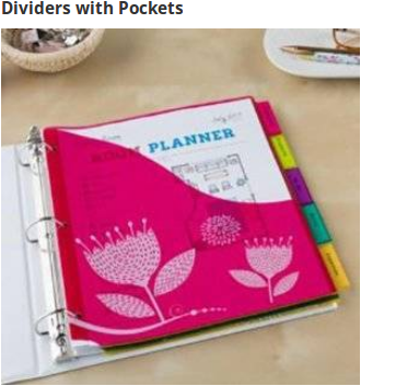 Keep loose papers easily accessible with sturdy pockets that offer extra storage.