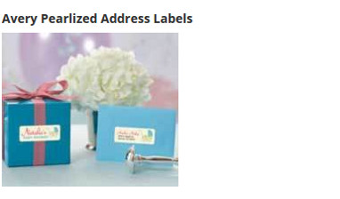 Perfect for adding elegance to envelopes for wedding invitations, holiday cards or thank-you notes. Customize with graphics or images and use on brochures, marketing products and customer gifts.