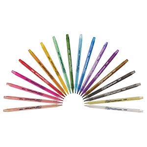 <b>   Bold, Bright Coloring  </b></br>  The thin, brightly smooth coloring pencil cores and sweetly scented shades make coloring more fun for hours of family-friendly excitement. 