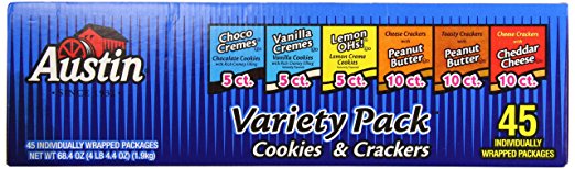  Austin® Cookies & Cracker Variety Pack