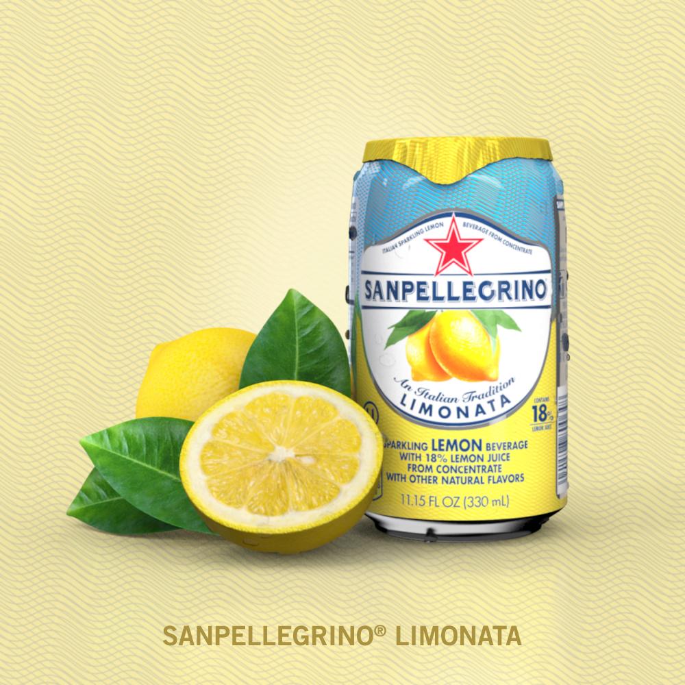 SanPellegrino Sparkling Fruit Beverages Limonata/Lemon