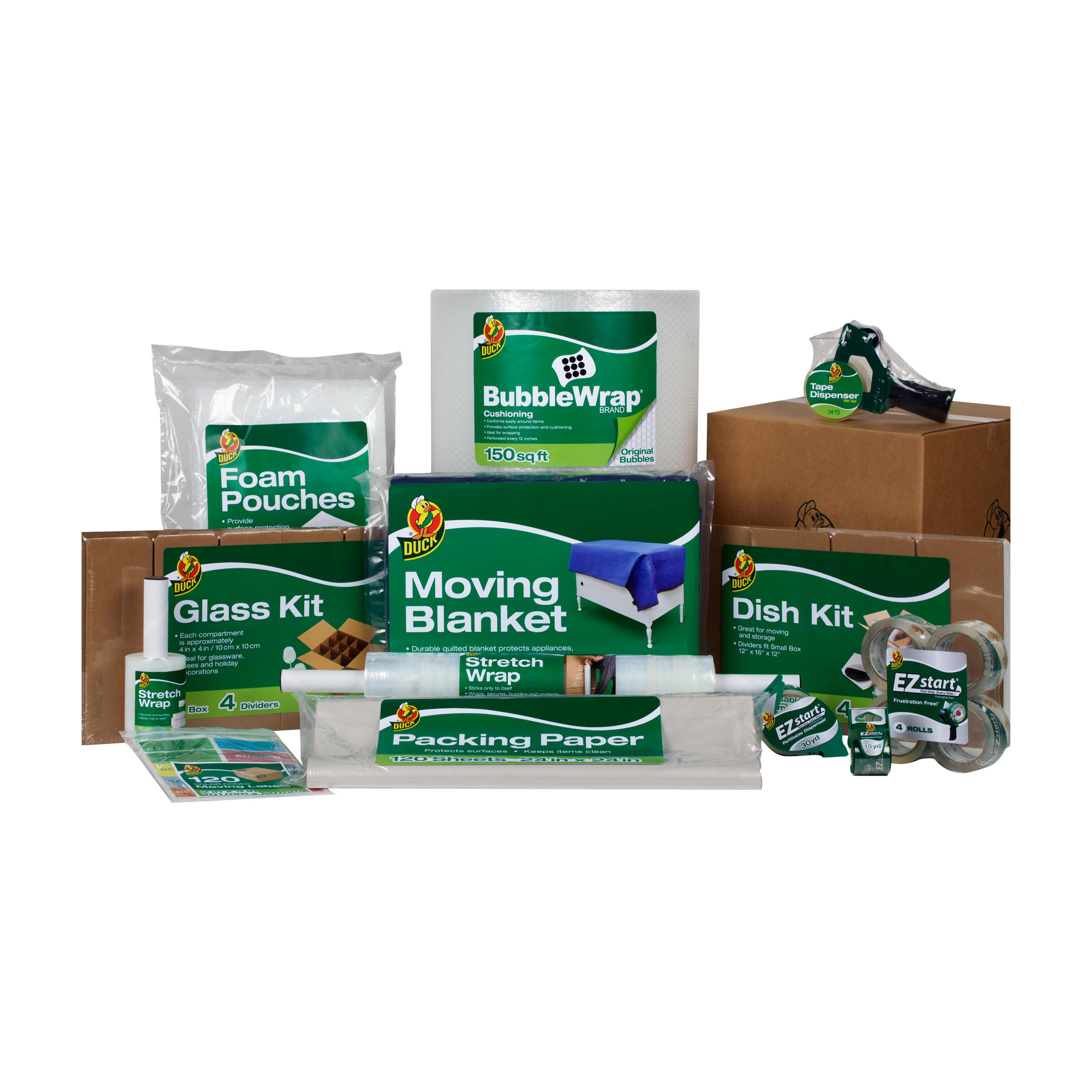 Duck Brand, The Trusted Brand For All Your Mailing, Moving and Storage Needs 