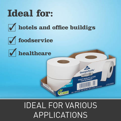  An affordable choice for high-traffic areas, such as washrooms in hotels, office buildings, public facilities, schools, foodservice and healthcare facilities. 
