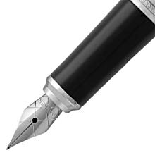 <b>  Stainless Steel Nib  </b></br>  The reliable stainless steel nib is subtly engraved and meticulously crafted to ensure you experience the refined and personal pleasure of fountain pen writing. 